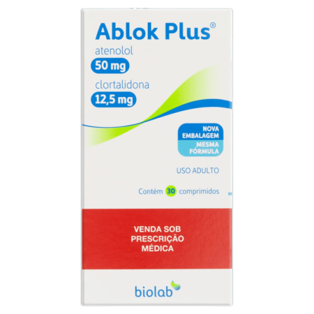 ABLOK PLUS 50MG/12,5MG C/30 