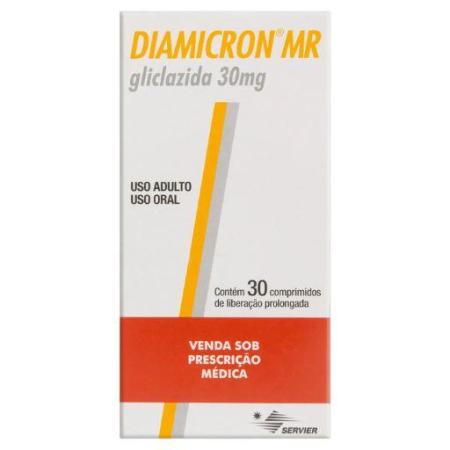 DIAMICRON MR 30MG LIBERAÇÃO PROLONGADA C/30 COMPRIMIDOS