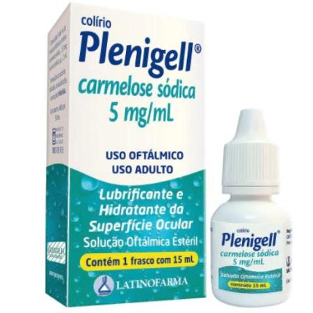PLENIGELL SOLUÇÃO OFTÁLMICA 15ML